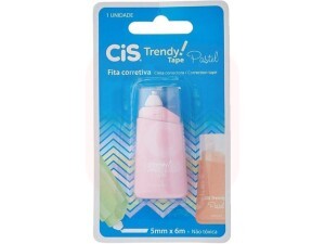 Fita Corretiva 5mm X 6m Trendy Pastel - Cis