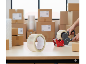 Fita Adesiva PVC Transparente 48MMx50M